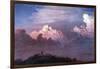 Olana in the Clouds-Frederic Edwin Church-Framed Art Print