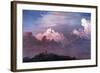 Olana in the Clouds-Frederic Edwin Church-Framed Art Print