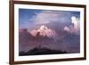 Olana in the Clouds-Frederic Edwin Church-Framed Premium Giclee Print