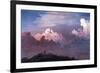 Olana in the Clouds-Frederic Edwin Church-Framed Premium Giclee Print