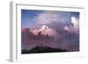 Olana in the Clouds-Frederic Edwin Church-Framed Art Print