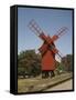 Oland Windmill, Skansen, Stockholm, Sweden, Scandinavia, Europe-Rolf Richardson-Framed Stretched Canvas