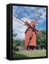 Oland Windmill, Skansen, Stockholm, Sweden-Peter Thompson-Framed Stretched Canvas