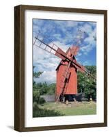 Oland Windmill, Skansen, Stockholm, Sweden-Peter Thompson-Framed Photographic Print