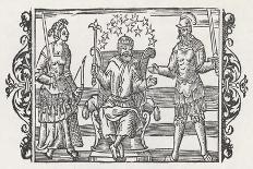 Three Gods of the Ancient Peoples of Northern Europe, Frigga Thor and Odin-Olaus Magnus-Art Print