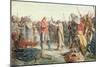 Olav Trygvasson is chosen to be king of Oreting, 1859 watercolor on paper-Peter Nicolai Arbo-Mounted Giclee Print