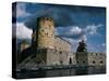 Olavinlinna Castle Dating from 1475, Savonlinna, Finland, Scandinavia, Europe-Jenny Pate-Stretched Canvas