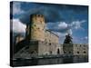 Olavinlinna Castle Dating from 1475, Savonlinna, Finland, Scandinavia, Europe-Jenny Pate-Stretched Canvas