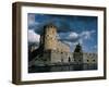 Olavinlinna Castle Dating from 1475, Savonlinna, Finland, Scandinavia, Europe-Jenny Pate-Framed Photographic Print