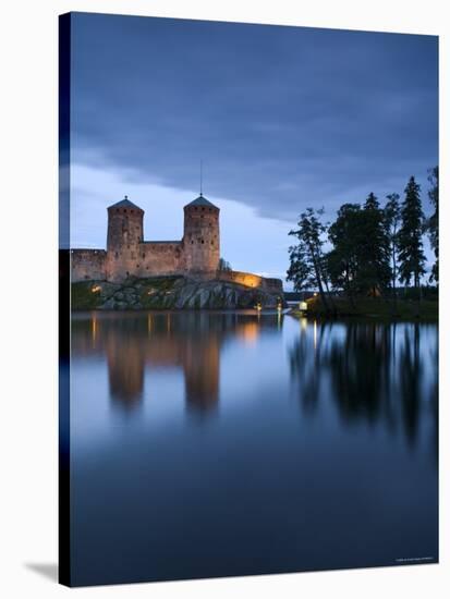 Olavinlinna Castle, Savonlinna, Eastern Finland, Finland-Doug Pearson-Stretched Canvas