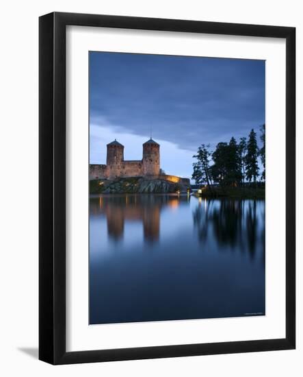 Olavinlinna Castle, Savonlinna, Eastern Finland, Finland-Doug Pearson-Framed Photographic Print