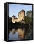 Olavinlinna Medieval Castle, Savonlinna, Saimaa Lake-Dallas & John Heaton-Framed Stretched Canvas