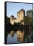 Olavinlinna Medieval Castle, Savonlinna, Saimaa Lake-Dallas & John Heaton-Framed Stretched Canvas