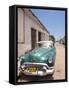 Old 1950S Car, Remedios, Cuba, West Indies, Central America-Michael DeFreitas-Framed Stretched Canvas