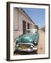 Old 1950S Car, Remedios, Cuba, West Indies, Central America-Michael DeFreitas-Framed Photographic Print