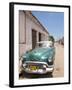 Old 1950S Car, Remedios, Cuba, West Indies, Central America-Michael DeFreitas-Framed Photographic Print