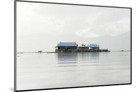 Old 20th Century British Lake Resort, Now Being Restored, Inle Lake, Shan State, Myanmar (Burma)-Annie Owen-Mounted Photographic Print