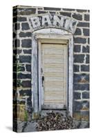 Old abandoned bank in Winona, Eastern Washington-Darrell Gulin-Stretched Canvas