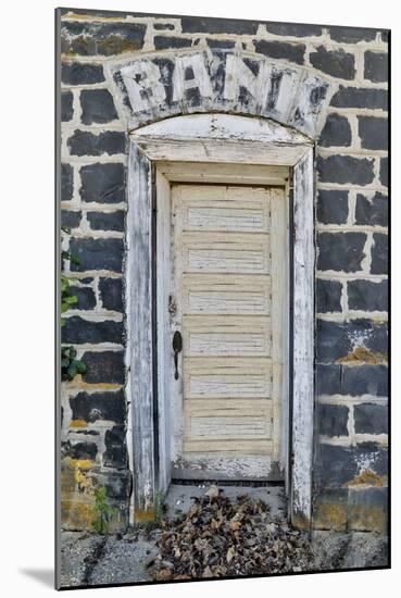 Old abandoned bank in Winona, Eastern Washington-Darrell Gulin-Mounted Photographic Print