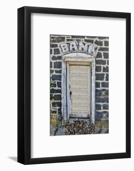 Old abandoned bank in Winona, Eastern Washington-Darrell Gulin-Framed Photographic Print