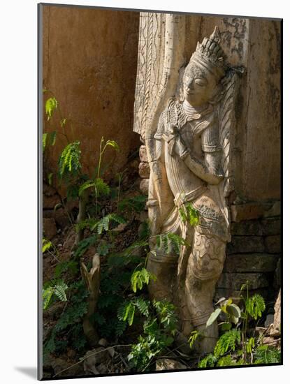 Old Abandoned Buddhist Temples in the Inle Lake Region, Shan State, Myanmar-Julio Etchart-Mounted Photographic Print