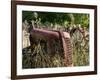 Old Abandoned Farm Tractor, Defiance, Missouri, USA-Walter Bibikow-Framed Photographic Print