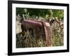 Old Abandoned Farm Tractor, Defiance, Missouri, USA-Walter Bibikow-Framed Photographic Print