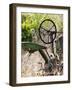 Old Abandoned Farm Tractor, Defiance, Missouri, USA-Walter Bibikow-Framed Photographic Print