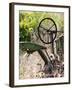 Old Abandoned Farm Tractor, Defiance, Missouri, USA-Walter Bibikow-Framed Photographic Print