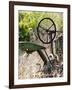 Old Abandoned Farm Tractor, Defiance, Missouri, USA-Walter Bibikow-Framed Photographic Print