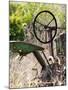 Old Abandoned Farm Tractor, Defiance, Missouri, USA-Walter Bibikow-Mounted Photographic Print