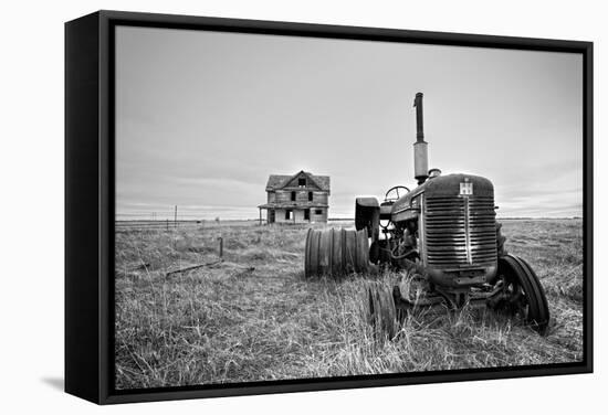 Old Abandoned Tractor-Rip Smith-Framed Stretched Canvas