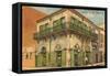 Old Absinthe House, New Orleans, Louisiana-null-Framed Stretched Canvas