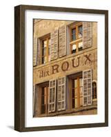 Old Advertising Sign on the Side of a Building, Aix-En-Provence, Bouches-Du-Rhone, Provence, France-Peter Richardson-Framed Photographic Print