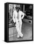 Old African American Man Wearing a Disheveled Outfit in Small Southern Town-Alfred Eisenstaedt-Framed Stretched Canvas