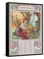 Old Age, 1897-Alphonse Mucha-Framed Stretched Canvas