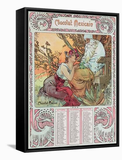 Old Age, 1897-Alphonse Mucha-Framed Stretched Canvas