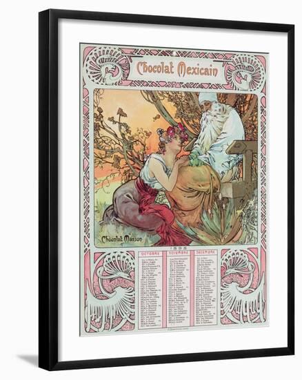 Old Age, 1897-Alphonse Mucha-Framed Giclee Print