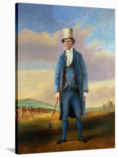 'Old Alick', Alick Brotherton (1756-1840) the Holemaker of Royal Blackheath Golf Club, C.1835-R.S.E Gallen-Stretched Canvas