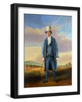 'Old Alick', Alick Brotherton (1756-1840) the Holemaker of Royal Blackheath Golf Club, C.1835-R.S.E Gallen-Framed Giclee Print