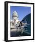 Old American Car Parked Near the Capitolio Building, Havana, Cuba, West Indies, Central America-Martin Child-Framed Photographic Print