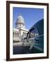 Old American Car Parked Near the Capitolio Building, Havana, Cuba, West Indies, Central America-Martin Child-Framed Photographic Print