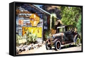 Old American Car-Philippe Hugonnard-Framed Stretched Canvas