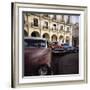 Old American Cars Operating as Private Taxis, Havana, Cuba, West Indies, Central America-Lee Frost-Framed Photographic Print