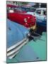 Old American Classic Cars, Transport, La Habana, Cuba-Bruno Morandi-Mounted Photographic Print