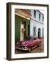 Old American Vintage Car, Trinidad, Sancti Spiritus Province, Cuba, West Indies-Yadid Levy-Framed Photographic Print