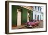 Old American Vintage Car, Trinidad, Sancti Spiritus Province, Cuba, West Indies-Yadid Levy-Framed Photographic Print