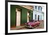 Old American Vintage Car, Trinidad, Sancti Spiritus Province, Cuba, West Indies-Yadid Levy-Framed Photographic Print