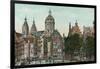 Old Amsterdam, Holland-null-Framed Art Print