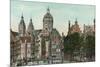 Old Amsterdam, Holland-null-Mounted Art Print